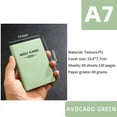 thumbnail image 1 of RKSTN A Notebook 2025 Agenda Book Portable Mini Planner Daily Planner Pocket Book, 1 of 1