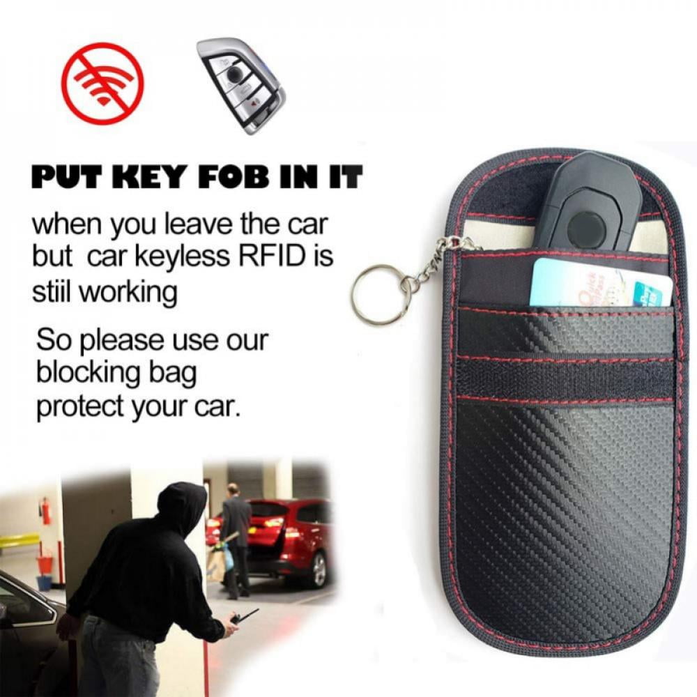 Cbicycle Car Shield Key Case Single Layer Signal Blocking Pocket Rfid Anti Theft Anti Position Key Bag Against Radiation Small Walmart Com Walmart Com