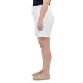 thumbnail image 6 of (2 pack) Turtle Bay New York Womens Interlock Knit cotton Shorts with elastic waistband and adjustable drawstring, 6 of 7