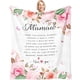 thumbnail image 1 of LHSHID Mamaw Gifts Gifts for Mamaw Blanket Mamaw Birthday Gifts from Grandchildren Grandkids Best Mamaw Ever Gifts Mamaw Gift for Grandma Retirement Throw Blanket 40"x50", 1 of 8