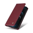 thumbnail image 4 of Funda para iPhone 12 Pro Max Estuche de Cuero PU Tipo Cartera con Ranuras para Tarjetas y Cierre Magnético, 4 of 5