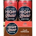 thumbnail image 2 of High Brew Double Espresso Coffee 4-Pack 32 oz (Pack Of 6), 2 of 3