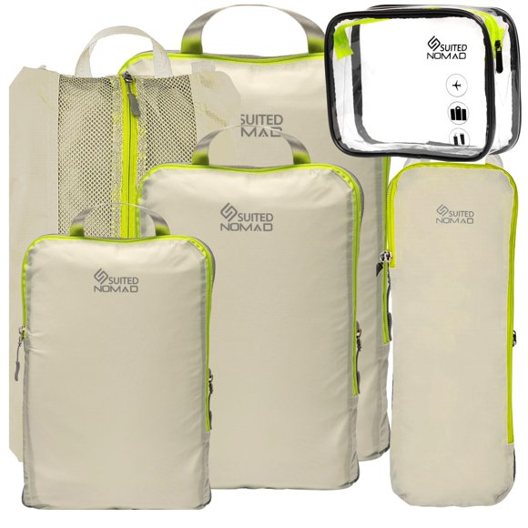 Set de cubos de embalaje de compresión SUITEDNOMAD Ultralight Travel