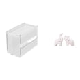 thumbnail image 1 of caso de tejido,Caja de almacenamiento de papel higiénico para montaje en pared,Soporte de pared acrílico para papel higiénico y toallas,Escultura de elefante,Esculturas de elefantes de, 1 of 8