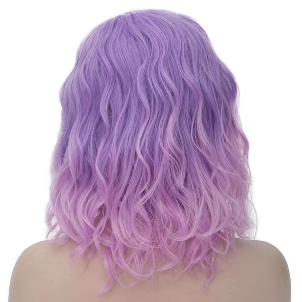 How To StoveTop Dye Synthetic Wig Ombré Colour?? W Rit Dye Kentucky Sky/  Sapphire Blue/ Royal Purple 