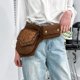 thumbnail image 4 of Uuiauoio Steampunk Waist Bag Fanny Pack Fashion Gothic Leather Shoulder Crossbody Messenger Bags Thigh Leg Hip Holster Purse Travel Pouch Hiking Sport Chain Bags for Women Men, 4 of 6