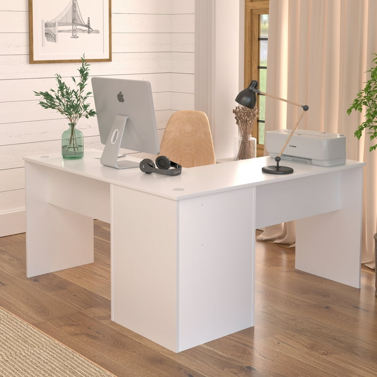 Prepac L Shaped Corner Computer Desk — Wholesale Furniture Brokers