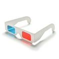 thumbnail image 3 of 10 Pcs Lunettes Universelles en Papier 3D Anaglyphe Rouge/bleu pour Vidéo de Film, 3 of 9