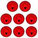 thumbnail image 1 of Pin Concientización Sobre La para Hombres Y Mujeres Insignia Decorativa Solapa Oración Por (con Borde), 1 of 4