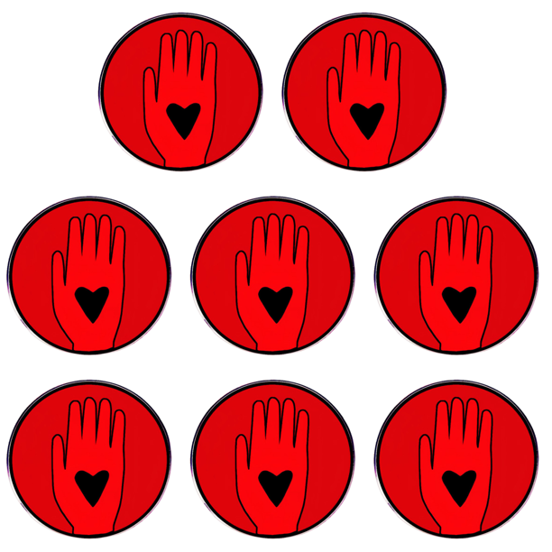 Pin Concientización Sobre La para Hombres Y Mujeres Insignia Decorativa Solapa Oración Por (con Borde)