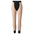 thumbnail image 6 of Mifsaly Womens High Waisted Leggings Thermal Underwear Pants Comfortable Stretch Athletic Tights Black,XXXL, 6 of 7