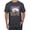 Charcoal, variant on Happy Glamper | Fancy Camping Camper Van Caravan | Nature Lover Men's T-Shirt, Safety Green, 4XL