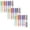Multicolor, variant on 6 Pcs Erasable Colored Ink Pens Point with 12 Refills, Smooth Writing Quick Dry Pens Colored Erasable Pens for Diaries, Office Supplies, Sketching, Note Taking, Painting, 5.7"