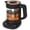 Black, variant on Gooseneck Electric Tea and Pour Over Coffee Maker, Stainless Steel, 0.8L
