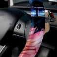 thumbnail image 5 of Dragonfly 14.5 Inch Printing PVC Leather Auto Accessories Steering Wheel Cover Car Wheel Cover Steering Wheel Covers, 5 of 6