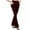 Wine, variant on Kaemgyyd Womens Flare Dress Pants High Waist Stretchy Business Work Casual Trousers Pull on Bell Bottom Office Slacks with Pockets