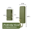 thumbnail image 3 of Command Wall Hooks Variety Pack, Limited Edition Sage Color, Holds up to 3 lbs, 10 Hooks, 12 Strips, 3 of 11