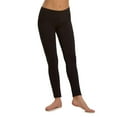thumbnail image 3 of Felina Cotton Stretch Modal Leggings (2-Pack) Extra Lightweight Breathable Leggings for Women, Lounge Pants, Style: C2201 (Black, Small), 3 of 3