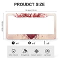 thumbnail image 3 of Valentine's Day Love Tree License Plate Cover 2 Pcs Set Spring Farmhouse License Plate Frame License Plate Shield Frame Fits All Car 2 Hole Aluminum License Plate Frame, 3 of 6