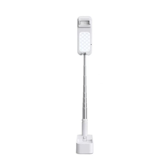 Seitruly Lámpara de relleno para Selfie inalámbrica, LED, compatible con Bluetooth, Control remoto de viaje, soporte para teléfono con Electrónica