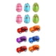 thumbnail image 1 of Huevos de Pascua prellenados, rellenos para cestas de Pascua, regalos para niños, huevo de Pascua creativo relleno con juguete en el interior para premios en el aula. 12 Uds. Coche de juguete., 1 of 9