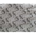 thumbnail image 4 of oneOone Georgette Viscose Black Fabric Koi Fish Ocean Sewing Craft Projects Fabric Prints By Yard 42 Inch Wide, 4 of 4