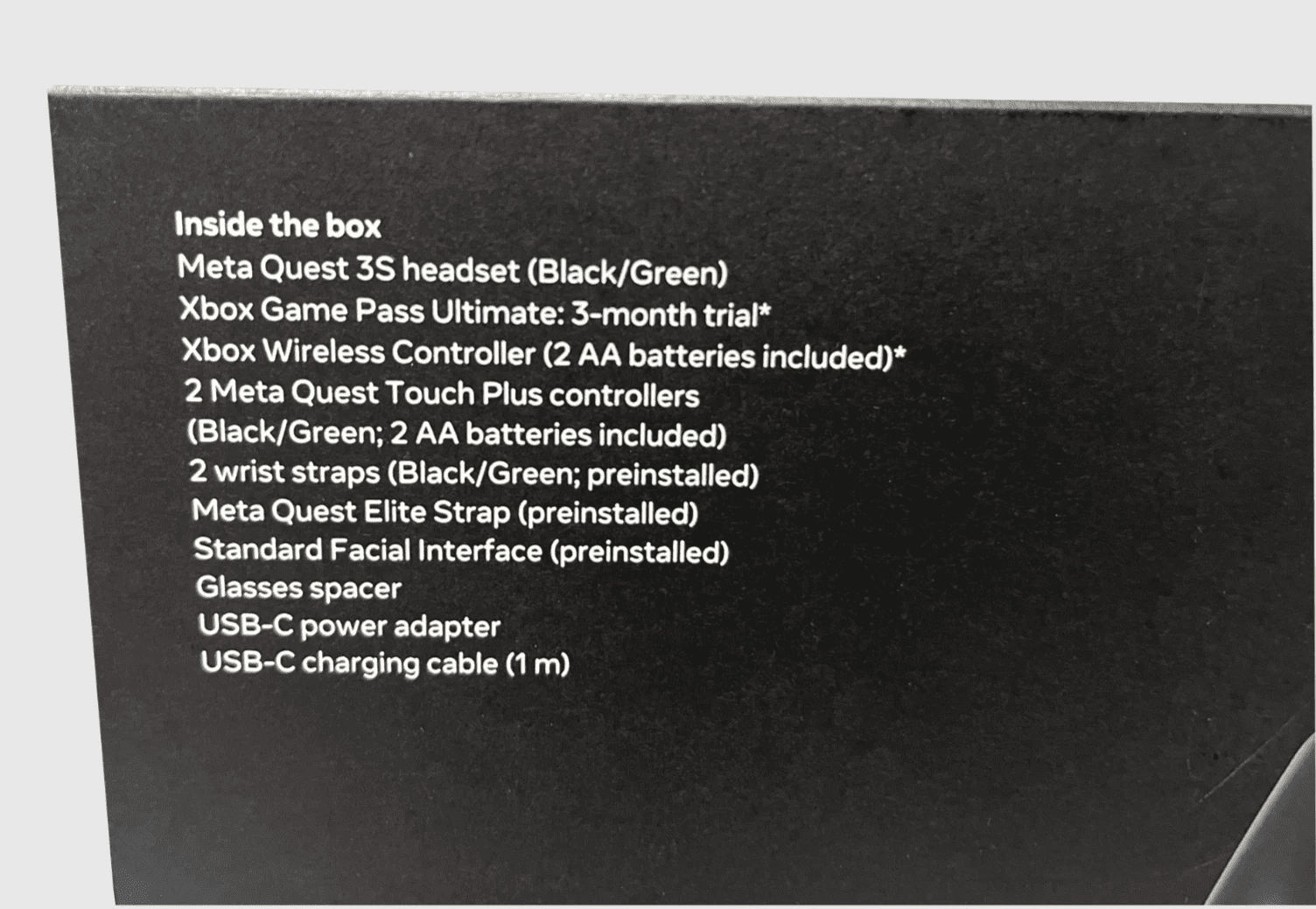Meta - Quest 3S Xbox Edition 128GB - Limited-Edition Hardware bundle with Linked cable