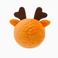 thumbnail image 4 of Hugsmart Super Ball Reindeer Plush Dog Toy, 4 of 5