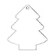 thumbnail image 5 of 10 piezas de decoración de árbol de Navidad colgante en blanco decoración de árbol de Navidad para el hogar B, 5 of 6