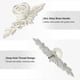 thumbnail image 4 of Vintage Zinc Alloy Cabinet Knobs with Back Plates and Mounting Screws - Ideal for Dresser, Wardrobe, and Drawer (Gold Edge), 4 of 4