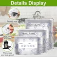 thumbnail image 5 of 30PCS YUSUIYI Reusable Aluminum Foil Storage Ziploc Freezer Bags,Thicken Stand Up Vacuum Zipper Pouches with Label and Zip Lock for Vegetable Fruit Meat, 5 of 7