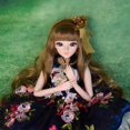 thumbnail image 5 of Proudoll-Muñeca Bjd 1/3 de 60Cm - 24 ", muñecas articuladas con bola Sd de princesa Maud, cuerpo de muñeca personalizado con conjunto de ropa, 5 of 5