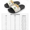 thumbnail image 2 of GZHJMY Stylish Slides for Women Men, Cartoon Cute Pilot Foxie Soft Flexible Slip-on Sandals Slippers, 2 of 7