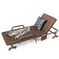 thumbnail image 1 of Costway Lit Pliant Ajustable pour Invité Lit Simple Matelas Double Portatif Roues, 1 of 10
