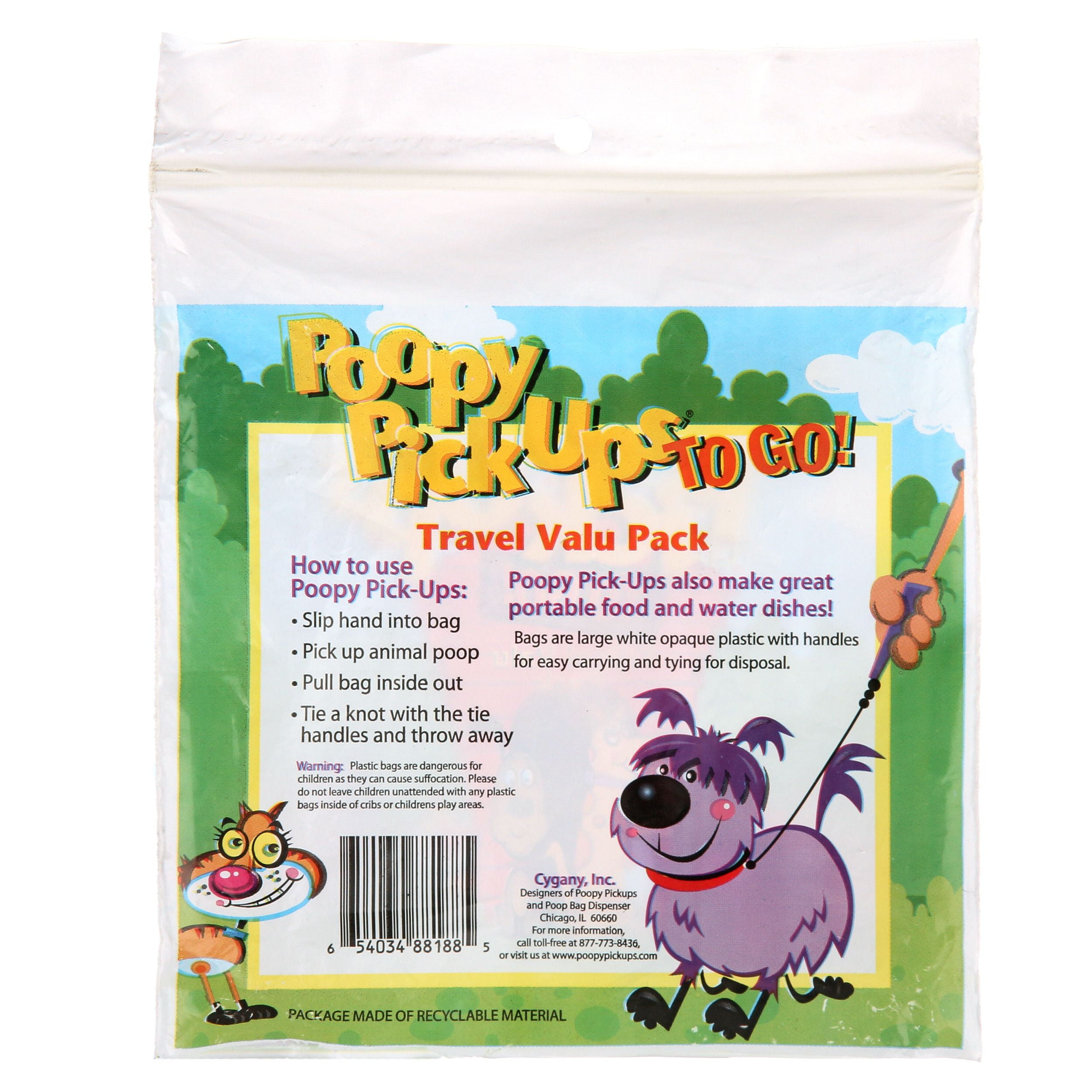 New! Poopy Pickups To Go, Travel Valu Pack
