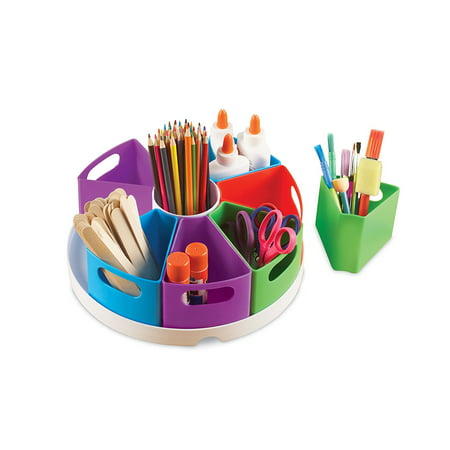 Learning Resources Create-a-Space Storage Center, Bright Colors, Classroom Organizer