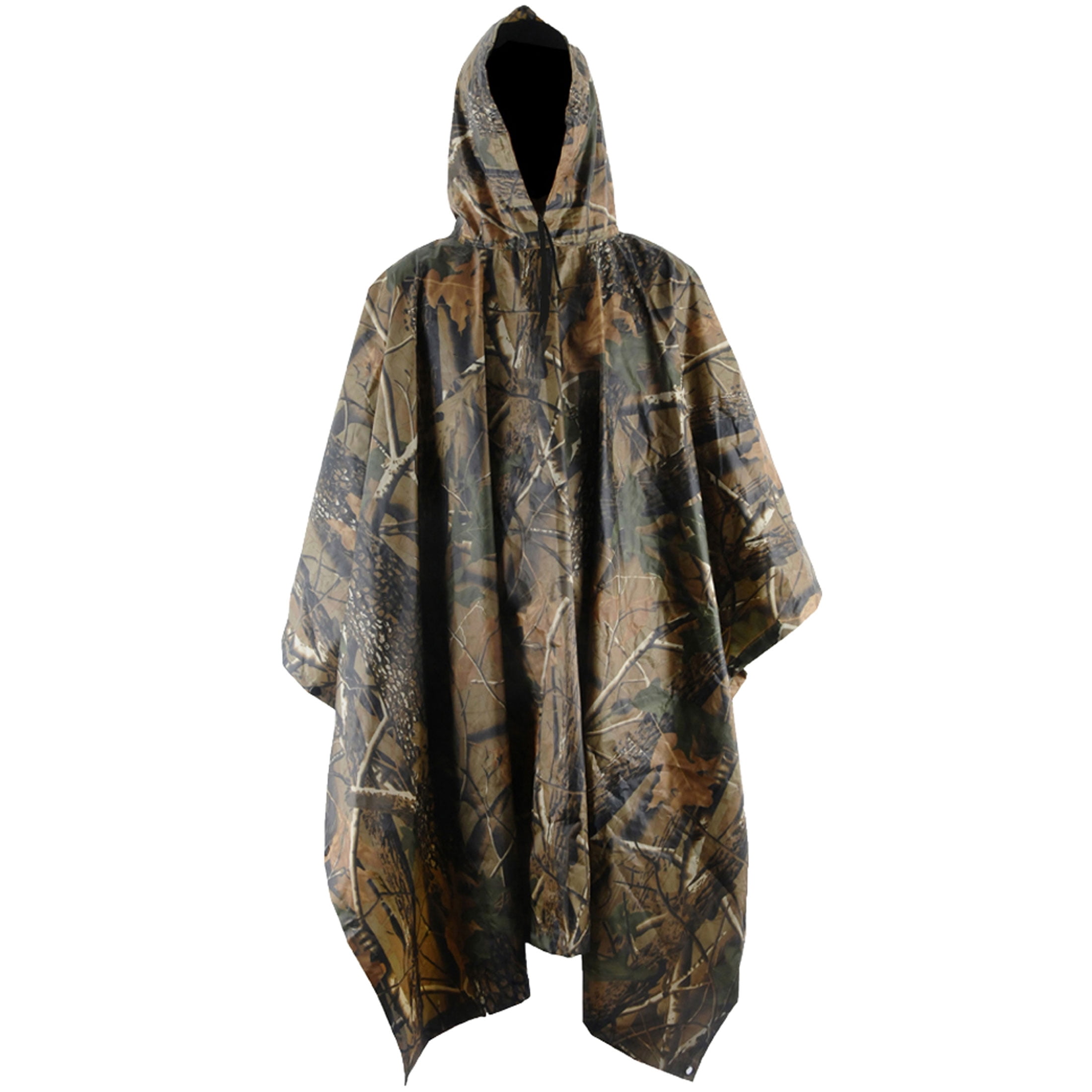 Wetlands Camo 100% Waterproof Packable Wildfowling Shooting Cape Shelter Poncho 
