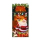 thumbnail image 2 of Cortina de puerta de Navidad con Papá Noel y cachorro - Decoración navideña exterior para la puerta principal, fondo de tela festiva de 72x35 pulgadas, 2 of 5