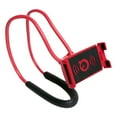 thumbnail image 2 of Phone Stand 360 Degree Rotation Lightweight Neckband Flexible Phone Lazy Bracket for Watching TV,Red, 2 of 8