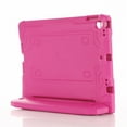thumbnail image 4 of ELEHOLD for iPad 6th 5th Generation Pro 9.7 Inch Rugged Full Body Case,Kids Friendly EVA Foam Cover with Built-in Screen Protector Kickstand Function Handle Grip Shockproof Protective Case,Rose, 4 of 9