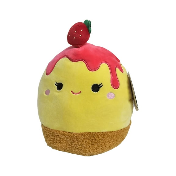 Squishmallows Official Kellytoys Plush 8 Inch Niala the Strawberry Cheesecake Select Series Only 50,000 Made Ultimate Soft Stuffed Toy