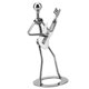 thumbnail image 4 of Figura coleccionable de guitarrista Bling Bling de hierro color negro 8 * 8 * 18 cm, 4 of 12
