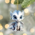 thumbnail image 2 of Luoshdecor Dragon Christmas Tree Ornament 2025 New Christmas Ornament ,Cute Dragon Acrylic Pendant Hanging for Christmas Tree Holidays Party Car Home Decor, 2 of 8