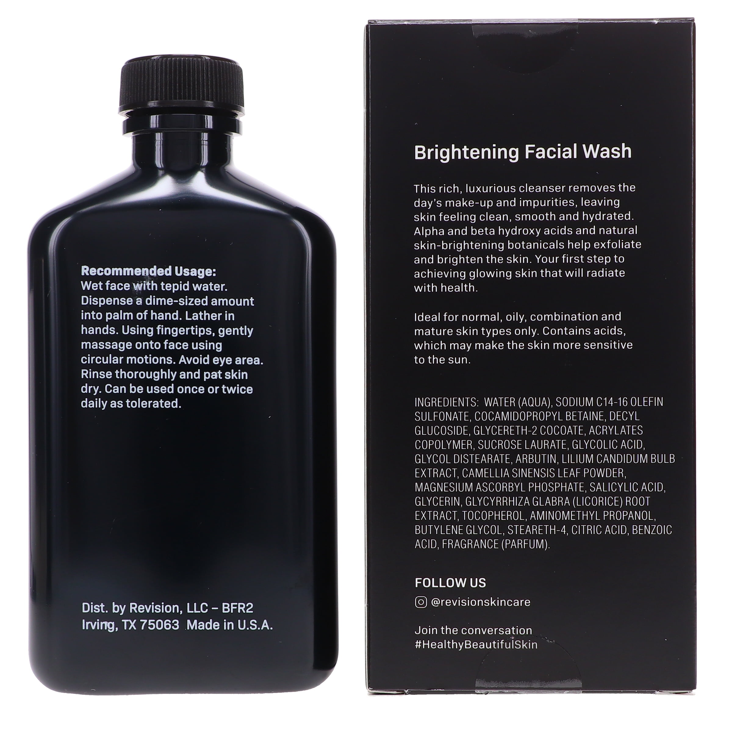 Revision Brightening Facial Cleanser, 6.7Oz