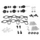 thumbnail image 3 of Kit de colector de admisión apto para Audi, colector de admisión de plástico ABS Kit de colector de admisión Kit de colector de admisión Diseño de próxima generación, 3 of 8