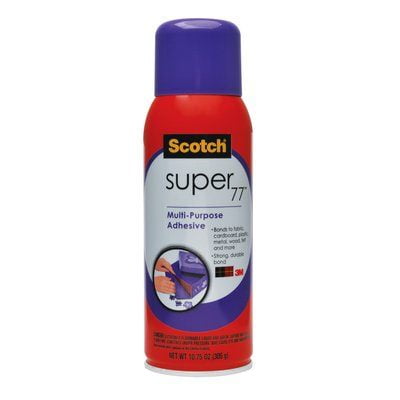 General Purpose Spray Adhesive - Super 77 Multi-Purpose Adhesive, 10.75 Oz