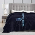 thumbnail image 3 of University of Rhode Island Fleece Blanket, Very Soft Microfiber Flannel Blanket for Couch Warm and Cozy for All Seasons, 3 of 5