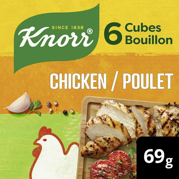 Knorr Chicken Bouillon Cubes, 69 g Bouillon Cubes Walmart.ca