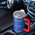 thumbnail image 6 of Christmas 40oz Tumbler– Stainless Steel Insulated Tumbler with Handle and Straw, Large Capacity Travel Cup for Hot & Cold Drinks, 6 of 7