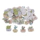 thumbnail image 1 of 50 botones infantiles de madera con 2 agujeros, botones decorativos con forma de cactus de dibujos animados. Mezclado, 1 of 9